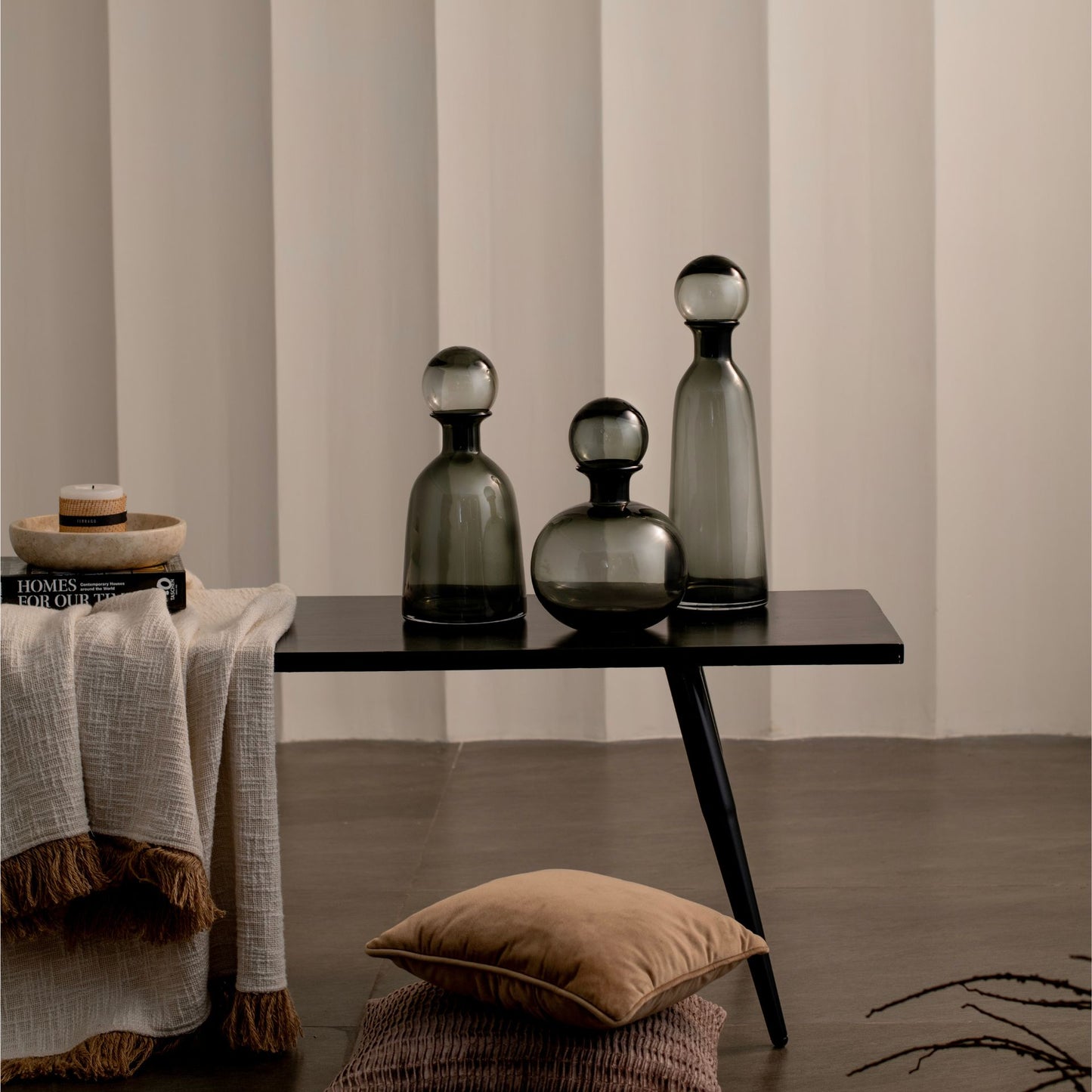 Smoke Grey Elegance Trio