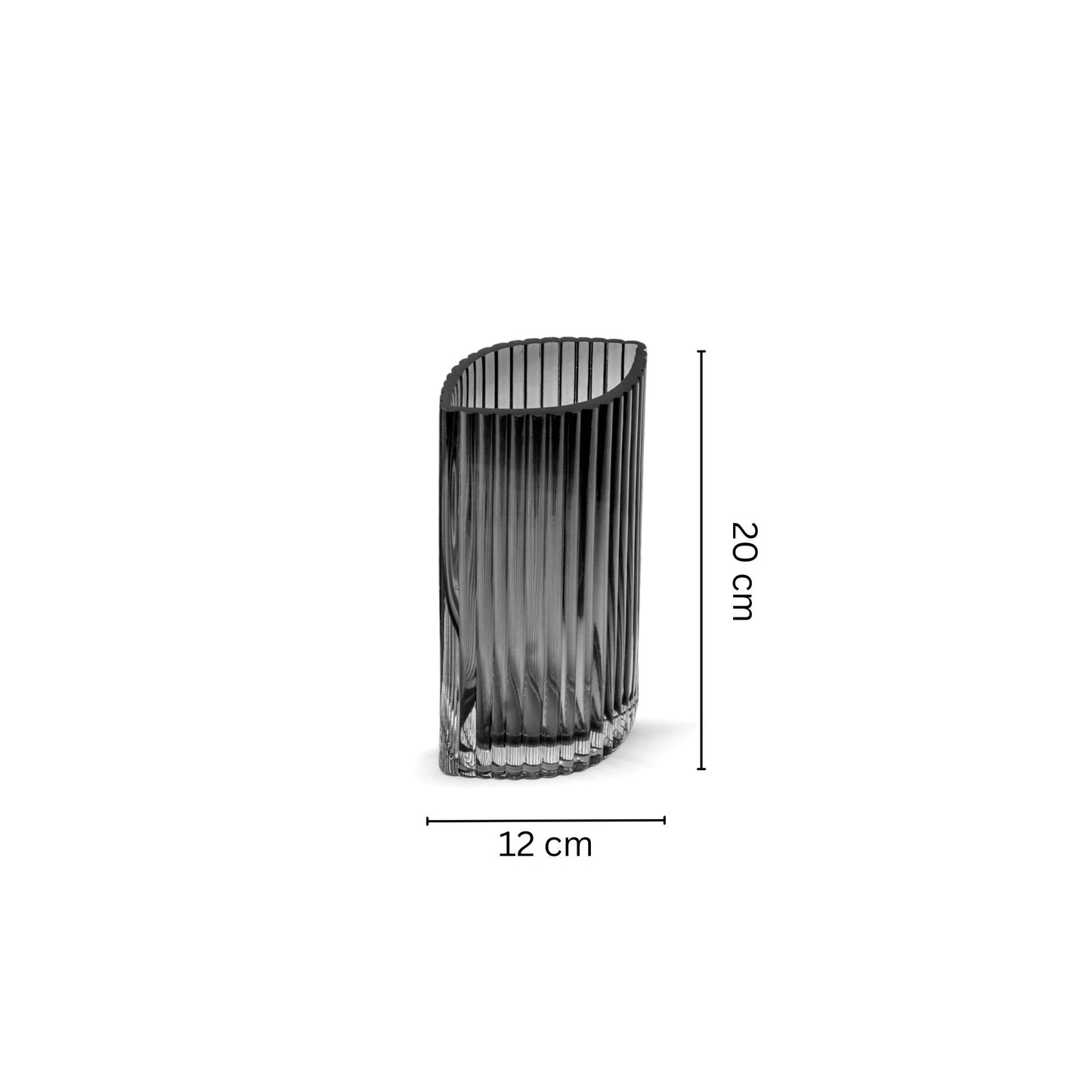 Ribbed Noir Black