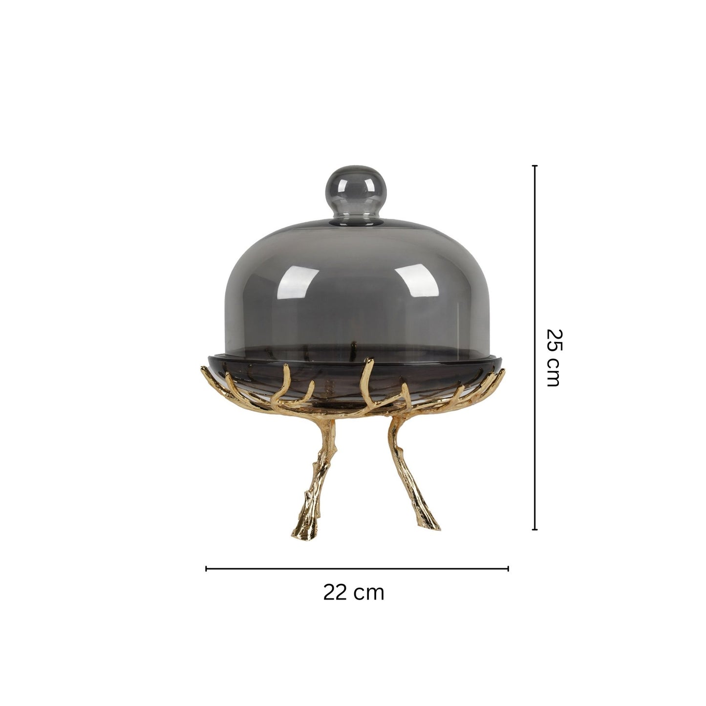 Luster Enchante Dome Platter