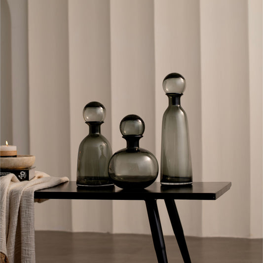 Smoke Grey Elegance Trio