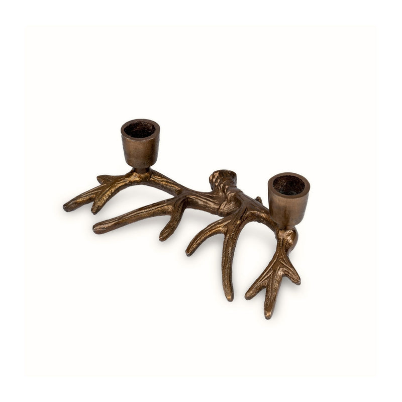 Rustic Antler Candle Stand