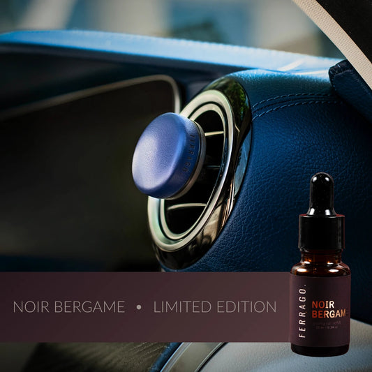 Midnight Blue Twist Car Diffuser- Noir Bergame (Limited Edition)