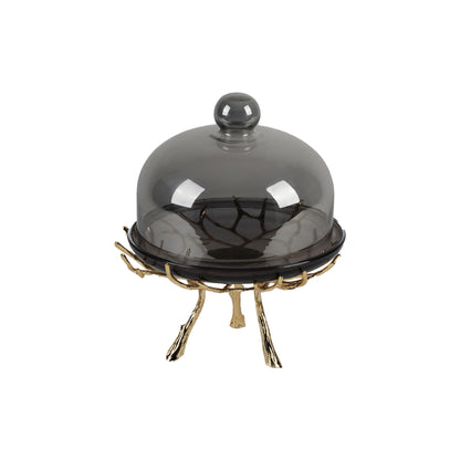 Luster Enchante Dome Platter
