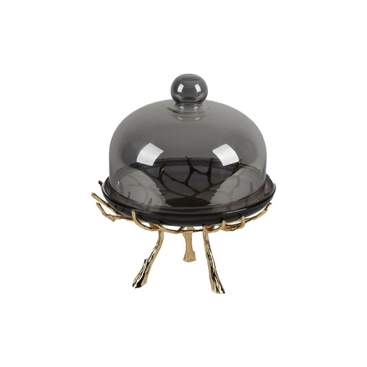 Luster Enchante Dome Platter