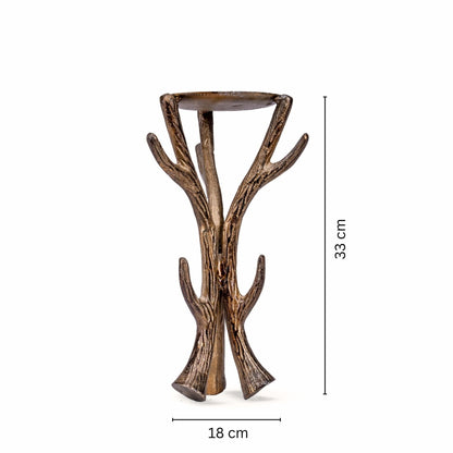 Forest Crest Candle Stand