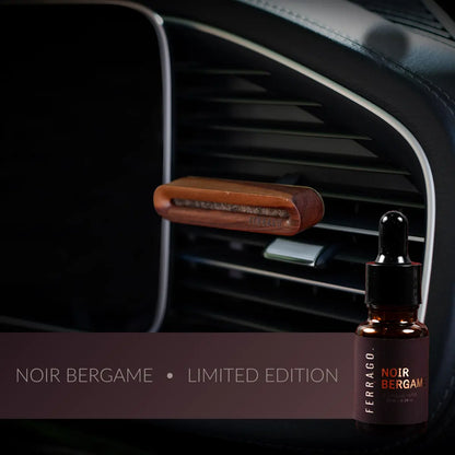 Groove Car Diffuser- Noir Bergame (Limited Edition)