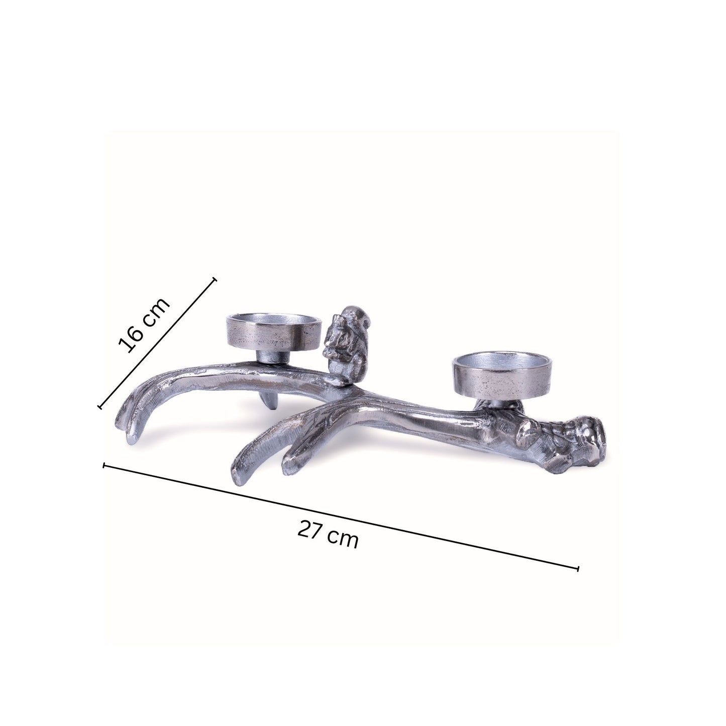 Squirrel Arbor Candle Stand