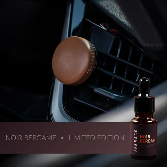 Tan Earth Twist Car Diffuser- Noir Bergame (Limited Edition)