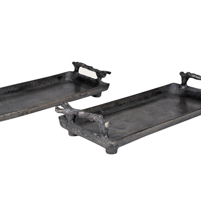 Branched Obsidian Trays