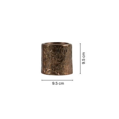 Lustre Log Candle Stand