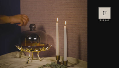 Luster Enchante Dome Platter