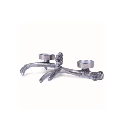 Squirrel Arbor Candle Stand